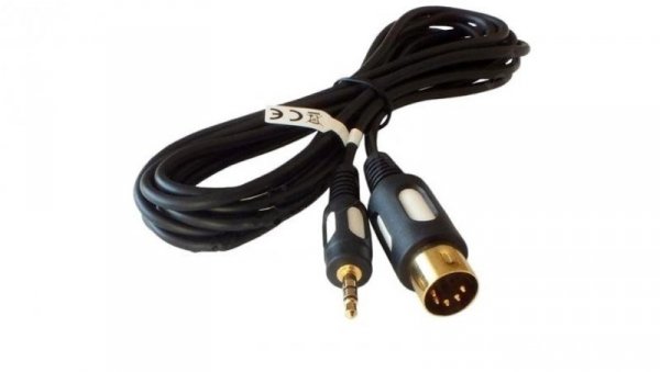 Kabel Przyłącze DIN 5P (DIN545) - Jack 3,5 stereo DIK11 1,5m