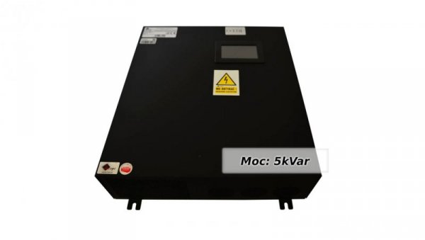 Kompensator dynamiczny mocy biernej LKD 5 W/R (kompensacja aktywna typu SVG / SVC), moc 5 kVar, filtracja prądu do 25-tej harm