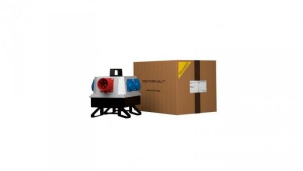 Rozdzielnica budowlana wtyczka odbiornikowa 16A BAU 5x230V Schuko Mennekes Doktorvolt 6138