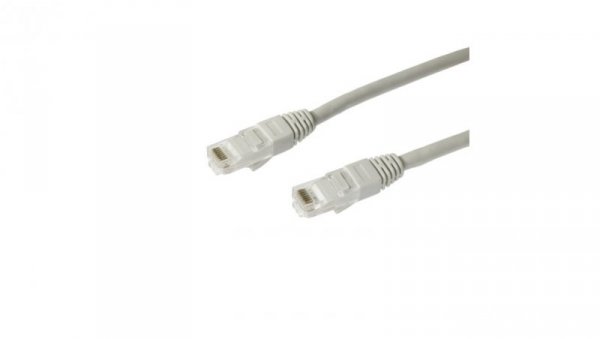 Kabel krosowy EmiterNet UTP kat.6 LSOH 3 m szary EM/PC-UTP6LSOH-3M