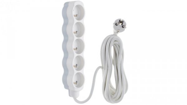 Przedłużacz prądowy 5m 5xGN (2P+Z) 3x1,5mm2