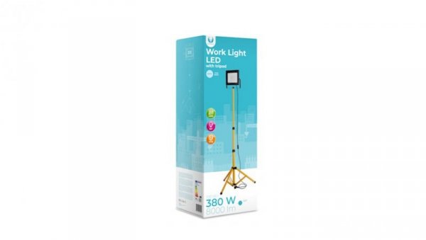 Naświetlacz LED na statywie 1x100W 6000K Forever Light