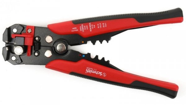 Ściągacz izolacji automatyczny 0,2-6mm zaciskarka praska Schmith