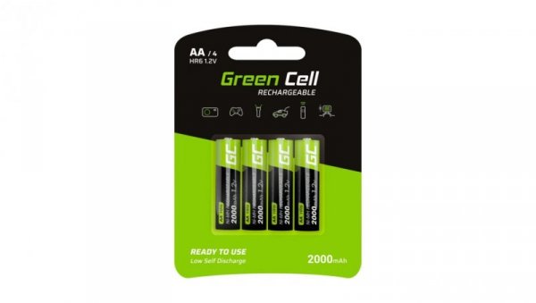 Green Cell Akumulator Ni-MH HR6 / AA 2000mAh /4szt./