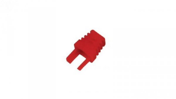 Osłonka wew. wtyku RJ45 czerwona WT008
