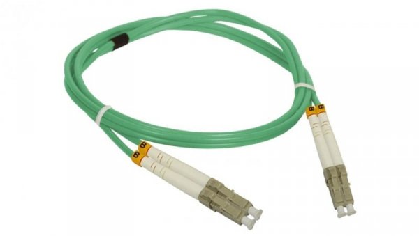 Kabel światłowodowy A-LAN FOC-LCLC-5MMD-3-3 (LC - LC 3m kolor turkusowy)