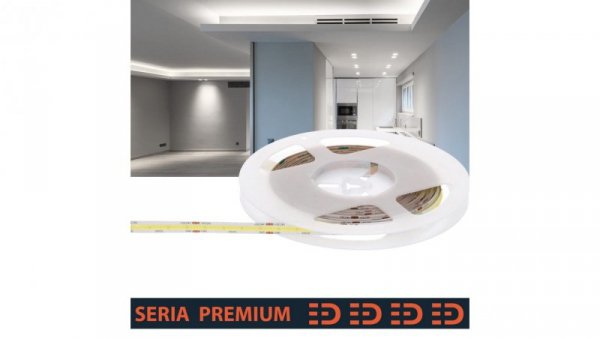 Taśma Premium 24V COB 528led 6500K 1300lm (5)