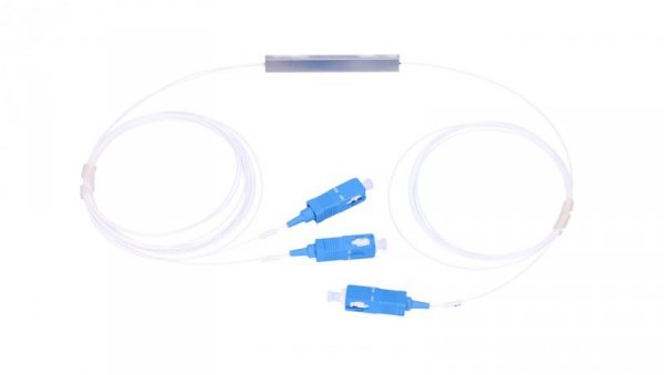 Splitter 900um, 1,5m Extralink 1:2 PLC SC/UPC