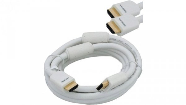 VITALCO HDK31 Kabel HDMI 1.4 High Speed Full HD 4K@24 biały 10m