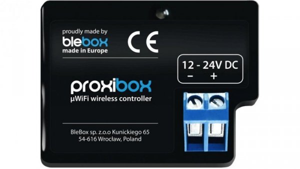 BleBox proxiBox Czujnik zbliżeniowy 12/24V WiFi SMARTHOME