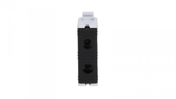 Złączka szynowa 1-torowa ZJUN-16/BK czarna R34RR-07010003103