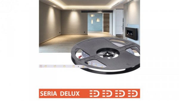 Taśma Delux 24V 48led 3000K 560lm SMD2835 (10)