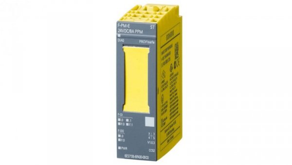 SIMATIC ET 200SP, MODUŁ ZASILAJĄCY FAIL-SAFE - 6ES7136-6PA00-0BC0