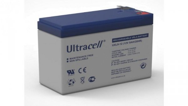 Akumulator AGM ULTRACELL UXL 12V 9Ah