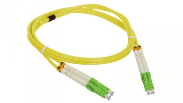 Patch cord SM LC/APC-LC/APC duplex 9/125 5.0m ALANTEC