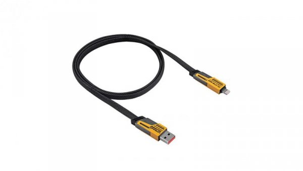 Kabel USB Akyga AK-USB-57 USB A (m) + USB type C (m) / USB type C (m) + Lightning (m) ver.2.0 65W 1m