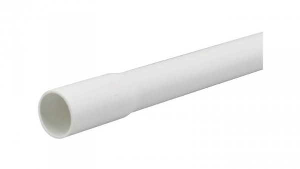 Rura elektroinstalacyjna sztywna RLM-32 gładka kielichowa 320N PVC UV biała 2m /10szt/
