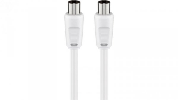 Kabel antenowy ( 70 dB), podwójne ekranowanie - Długość kabla 5 m