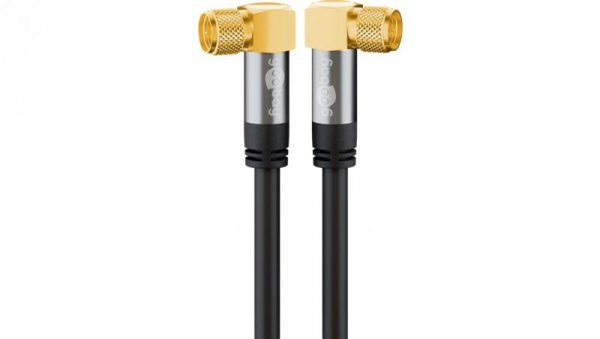 Kabel antenowy SAT (typ 135 dB), poczwórne ekranowanie - Długość kabla 10 m