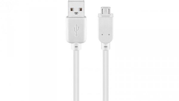 Kabel USB 2.0 Hi-Speed, Biały - Długość kabla 5 m