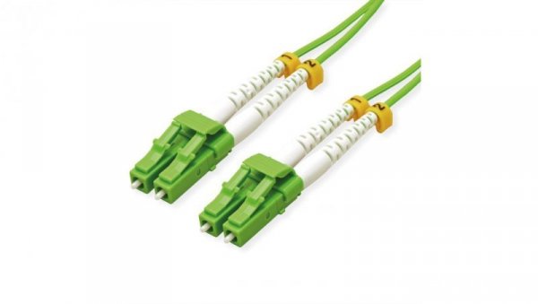 Kabel światłowodowy ROLINE 50/125µm OM5, LC/LC, LSOH, zielony, 2 m
