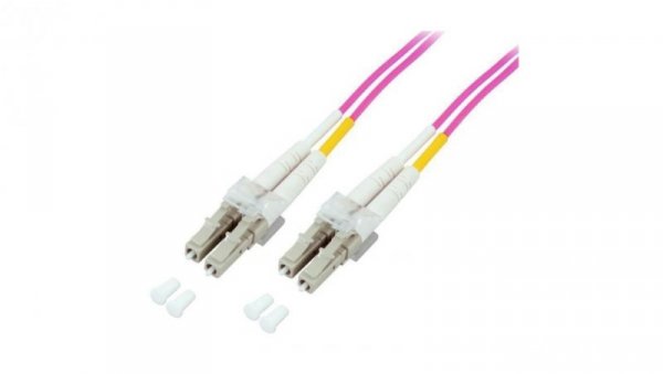 Patchcord światłowodowy OM4 50/125 MM LC-LC Duplex /10 m/