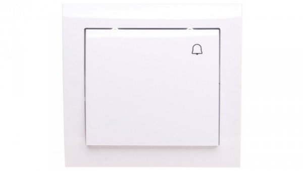 KIER Przycisk /dzwonek/ biały ŁP-6W/00