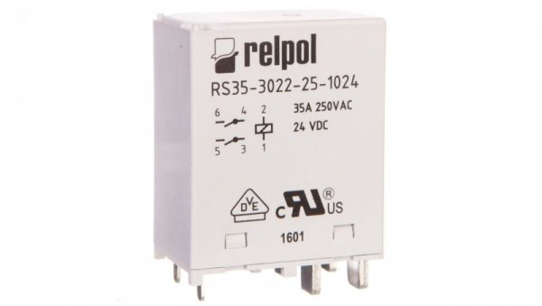 Przekaźnik do systemów PV 2Z 35A 24V DC PCB RS35-3022-25-1024 859170