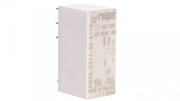 Przekaźnik miniaturowy 1P 16A 110V AC PCB RM85-2011-35-5110 604654