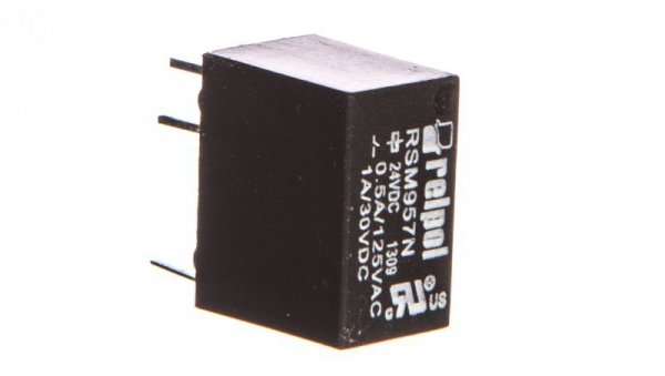 Przekaźnik subminiaturowy-sygnałowy 1P 0,5A 24V DC PCB RSM957N-0111-85-S024 2614635