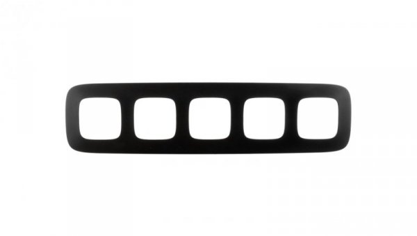 VALENA ALLURE Ramka pięciokrotna czarny mat 754405