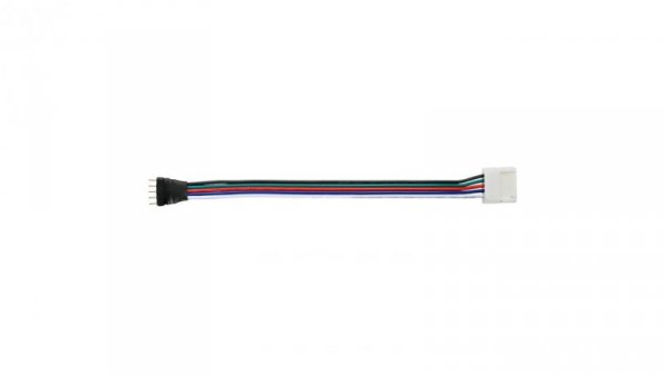 Złączka do taśmy led rgbw 12mm t+k 5-pin łączy taśmę rgbw z kontrolerem rgbw