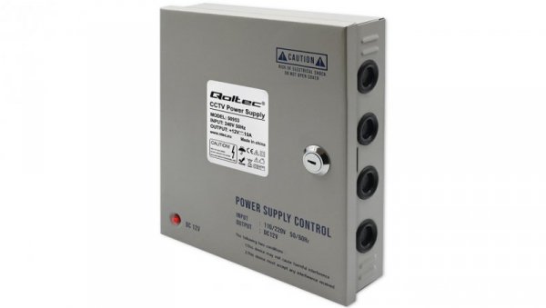 Zasilacz impulsowy 12V 10A 9-kanałowy 50953