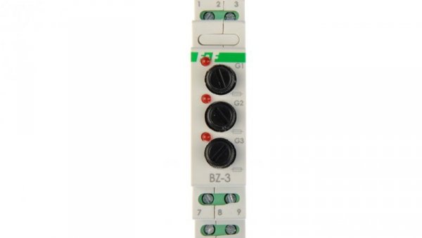 Gniazdo bezpiecznikowe cylindryczne 3P 5x20mm BZ-3