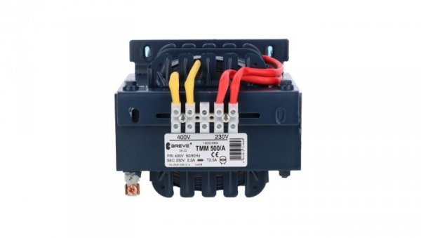 Transformator 1-fazowy separacyjny TMM 500/A 400/230V 2,2A, Ta 40, 16252-9954
