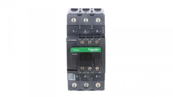 TeSys Deca Stycznik mocy 40A 3P 48V AC 1Z 1R (EVK) LC1D40AE7