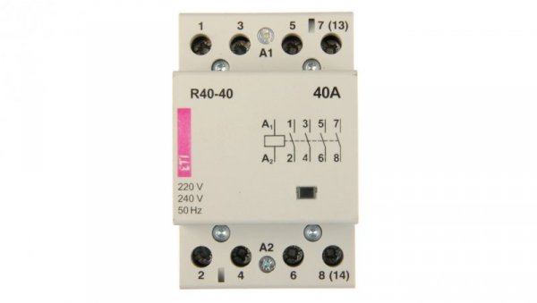Stycznik modułowy 40A 230V AC 4Z 0R R 40-40 002463410