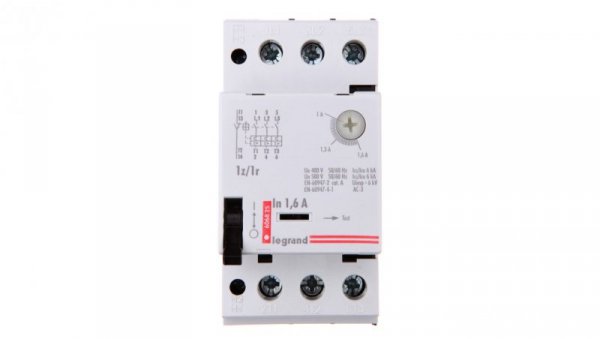 Wyłącznik silnikowy 3P 0,55kW 1-1,6A M 250 1R/1Z 1,6 606825