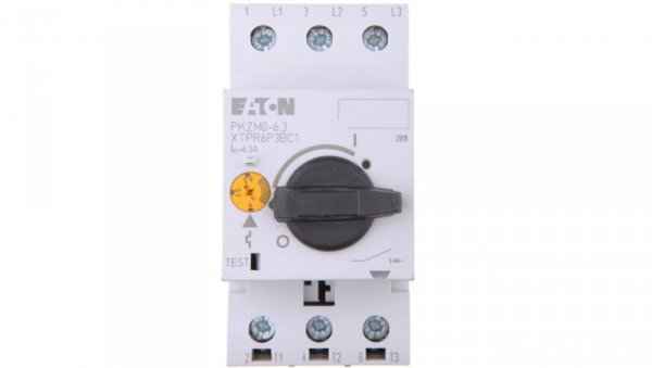 Wyłącznik silnikowy PKZM0-6,3 3P 2,2kW 4-6,3A 072738
