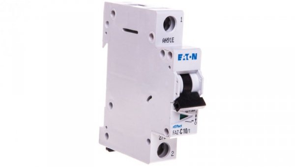Wyłącznik nadprądowy 1P C 10A 15kA AC FAZ C10/1 278557