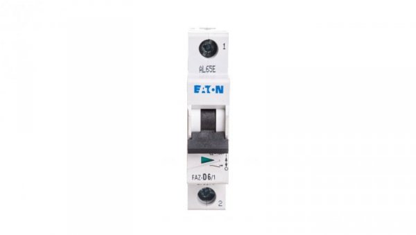 Wyłącznik nadprądowy 1P D 6A 15kA AC FAZ D6/1 278578