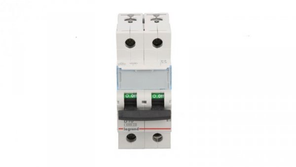Wyłącznik nadprądowy 2P B 10A 6kA AC S302 TX3 403385