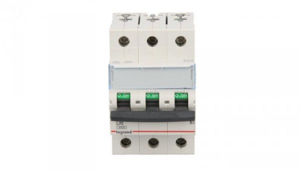 Wyłącznik nadprądowy 3P D 6A 6kA AC S303 TX3 403751