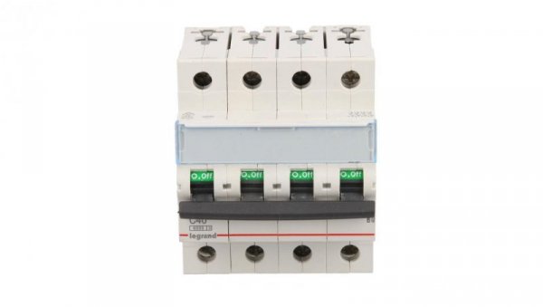 Wyłącznik nadprądowy 4P C 40A 6kA AC S304 TX3 403566