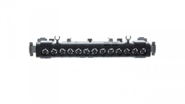 Listwa przyłączowa 13-otworów czarna IP2x C13 1x6-25+12x1,5-16mm2 004854