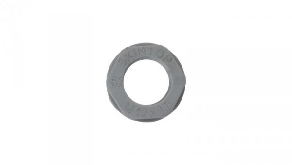 Nakrętka poliamidowa M12 SKINTOP GMP-GL-M 12x1,5 ciemnoszara 53119000 /100szt./