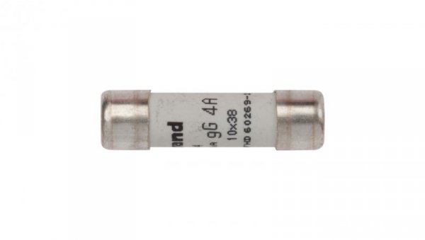 Wkładka bezpiecznikowa cylindryczna 10x38mm 4A gL 500V HPC 013304