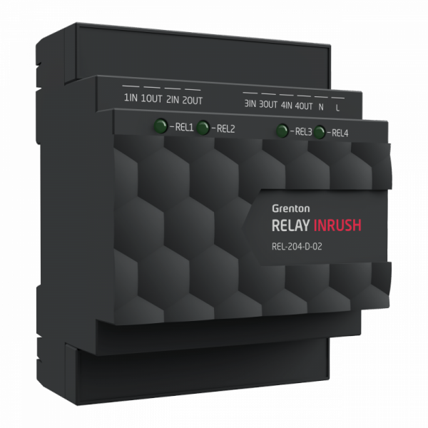 Moduł oświetelniowy RELAY 4HP INRUSH Grenton