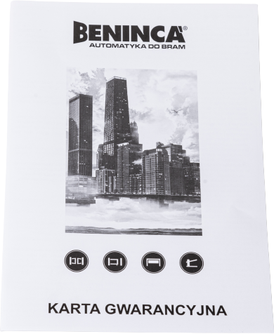 Zestaw Beninca KBULL6M.S.PM 9B 230V do 500kg bram przesuwnych