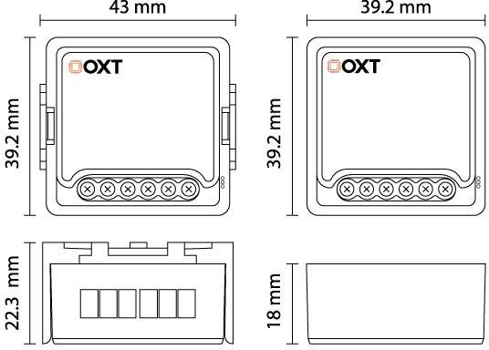 Moduł OXT do bramy garażu Wi-Fi Tuya (T210GL) bez sensora